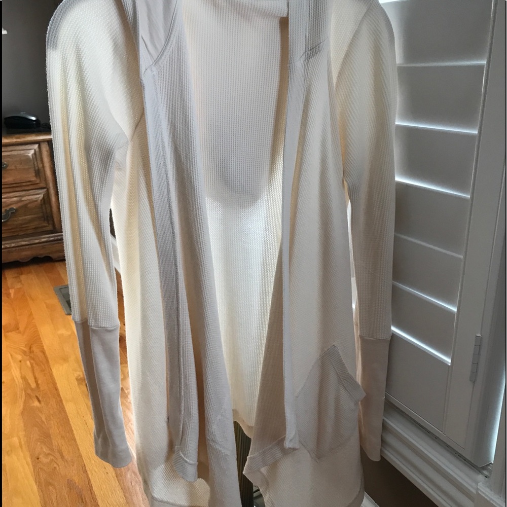 Splendid Waffle Knit Cardigan